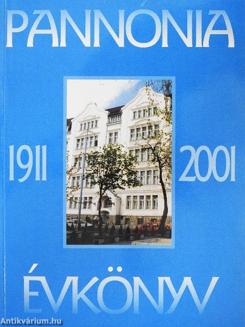 Pannónia évkönyv 1911-2001