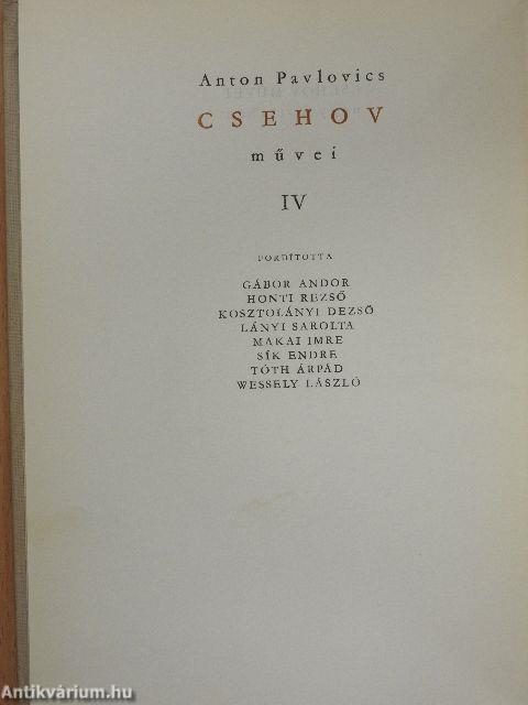 Csehov művei IV.