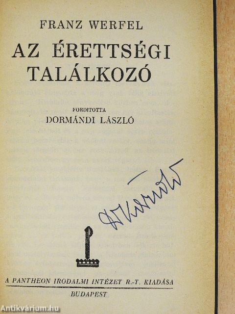 Az érettségi találkozó