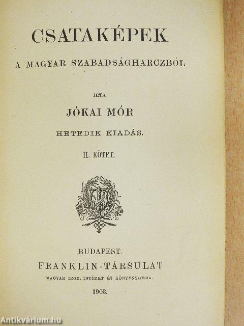 Csataképek a magyar szabadságharczból I-II.