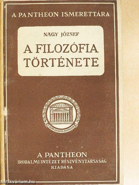 A filozófia története