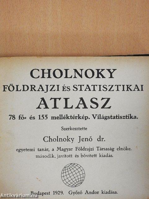 Földrajzi és statisztikai atlasz