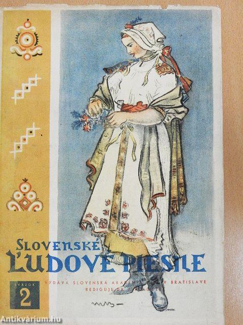 Slovenské L'Udové Piesne II.