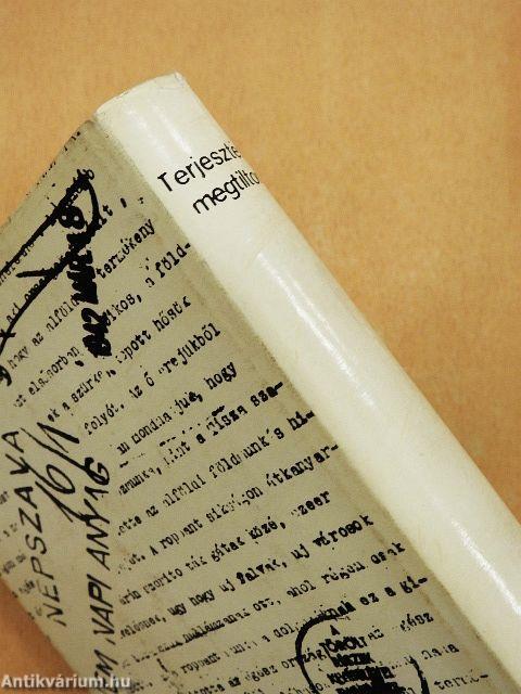 "Terjesztését megtiltom"