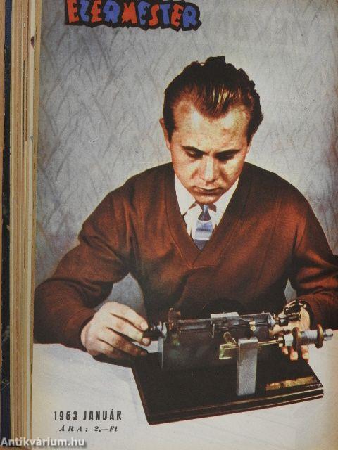 Ezermester 1962-1963. (nem teljes évfolyamok)