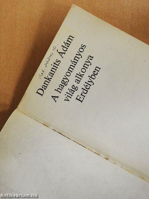 A hagyományos világ alkonya Erdélyben