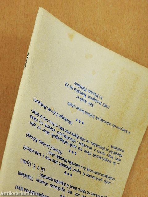 "Jöjjetek hozzám mindnyájan!"