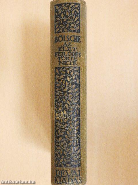 Az élet fejlődéstörténete