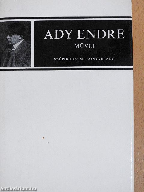 Ady Endre levelei 1-3.