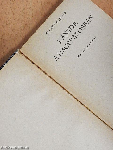 Kántor a nagyvárosban