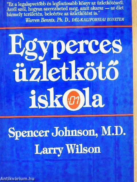 Egyperces üzletkötő iskola