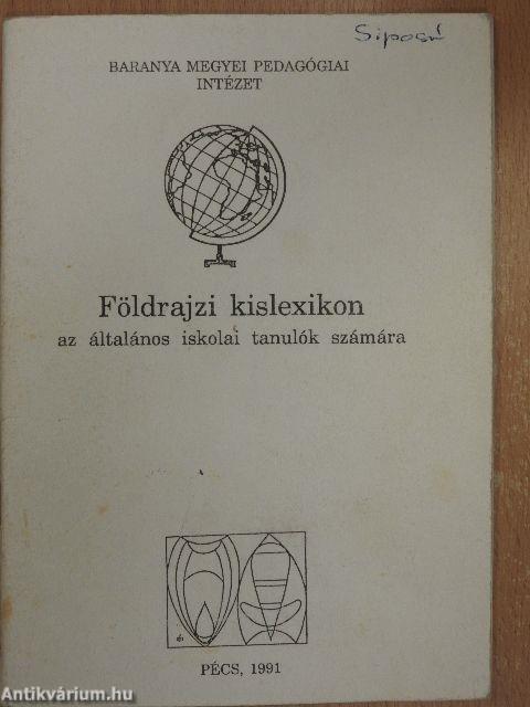 Földrajzi kislexikon