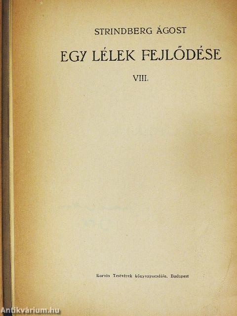 Egy lélek fejlődése VIII.