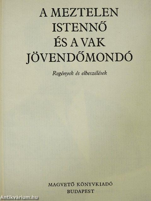 A meztelen istennő és a vak jövendőmondó