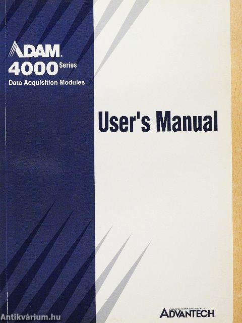 Adam 4000 Series - User's Manual