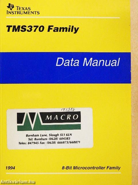 TMS370 Family Data Manual