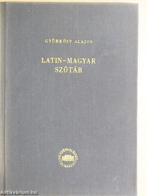 Latin-magyar szótár