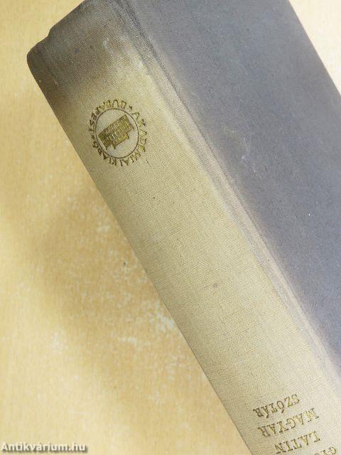 Latin-magyar szótár