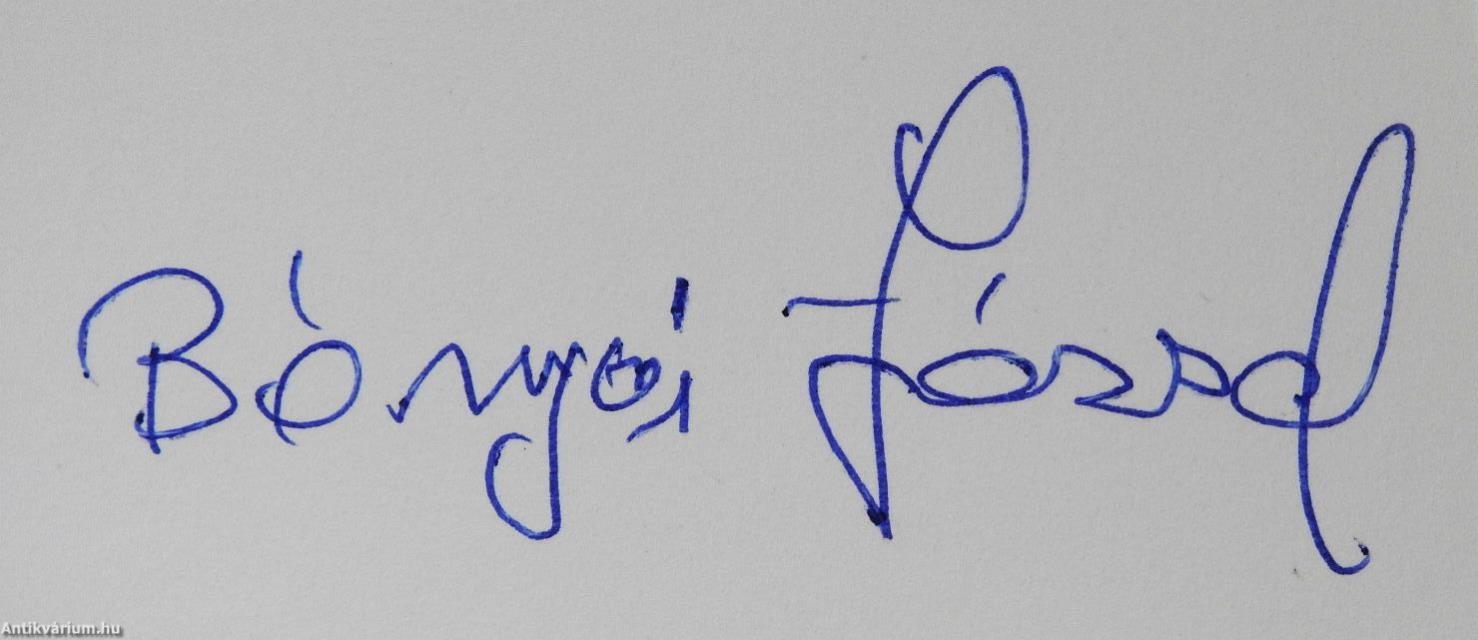 Életem története (kétszeresen dedikált példány)