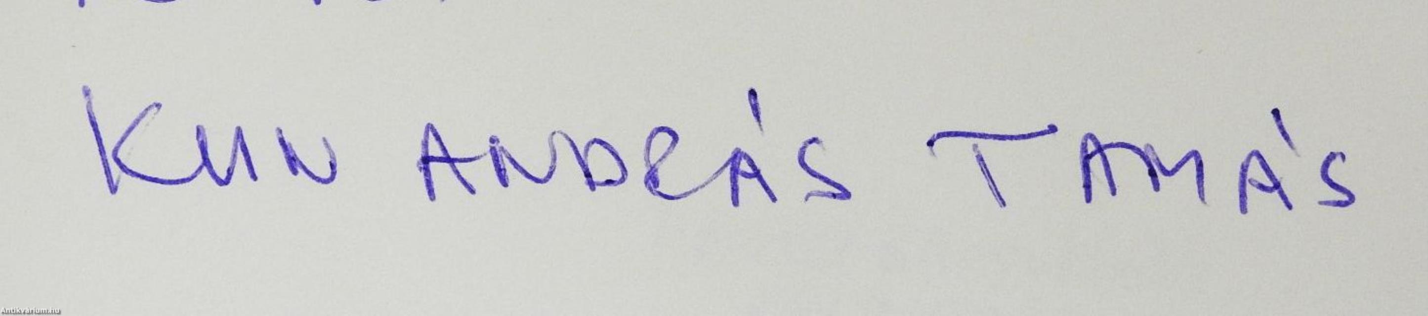 Szárnypróbálgatók 2018 (dedikált példány)