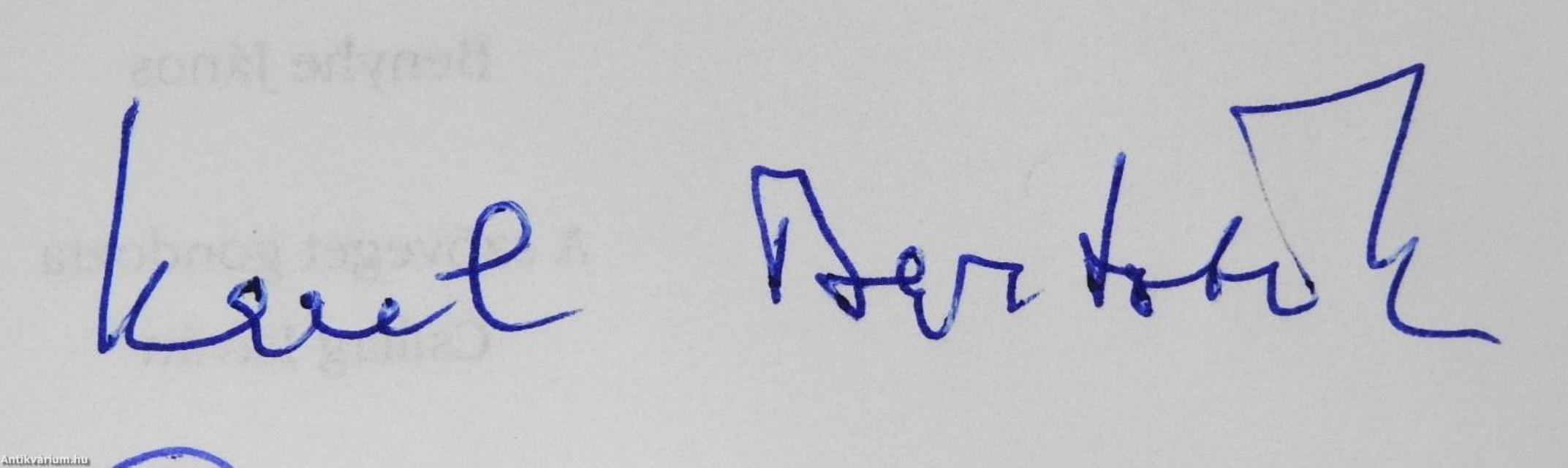 A kommunizmus fekete könyve (aláírt példány)