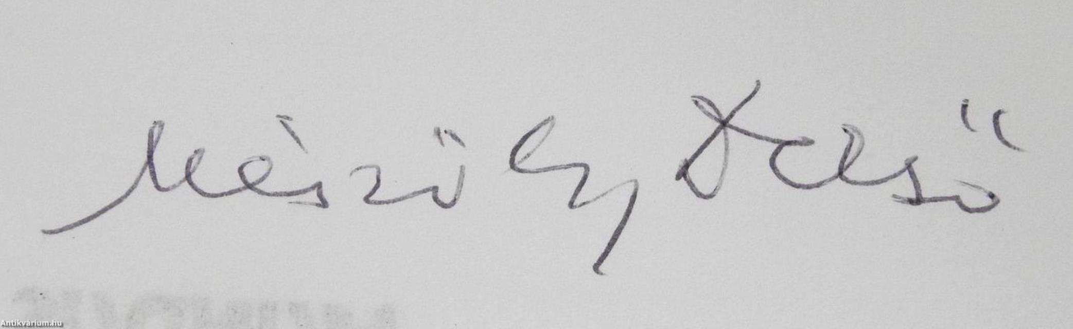 Londoni közjáték (dedikált példány)