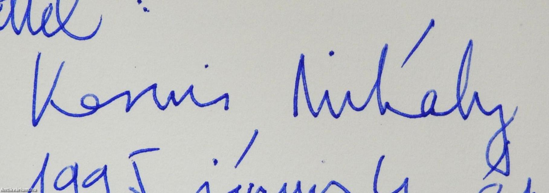 Napkönyv (dedikált példány)