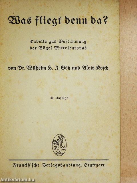 Was fliegt denn da? (gótbetűs)