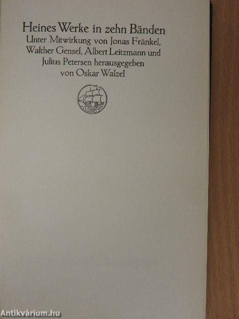 Heinrich Heines Sämtliche Werke IX.