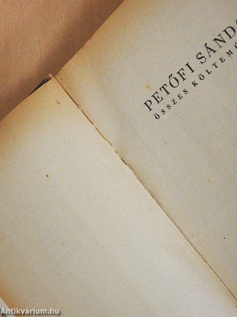 Petőfi Sándor összes költeményei