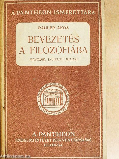 Bevezetés a filozófiába