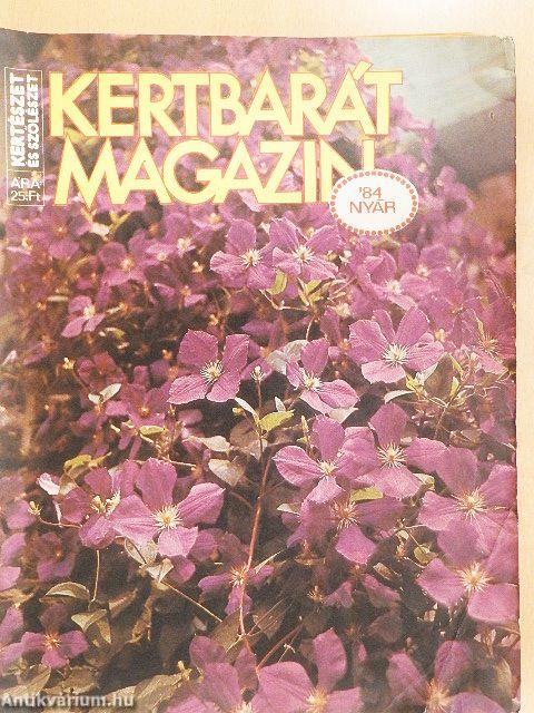 Kertbarát Magazin 1984. nyár
