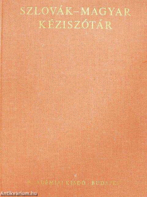 Szlovák-magyar kéziszótár