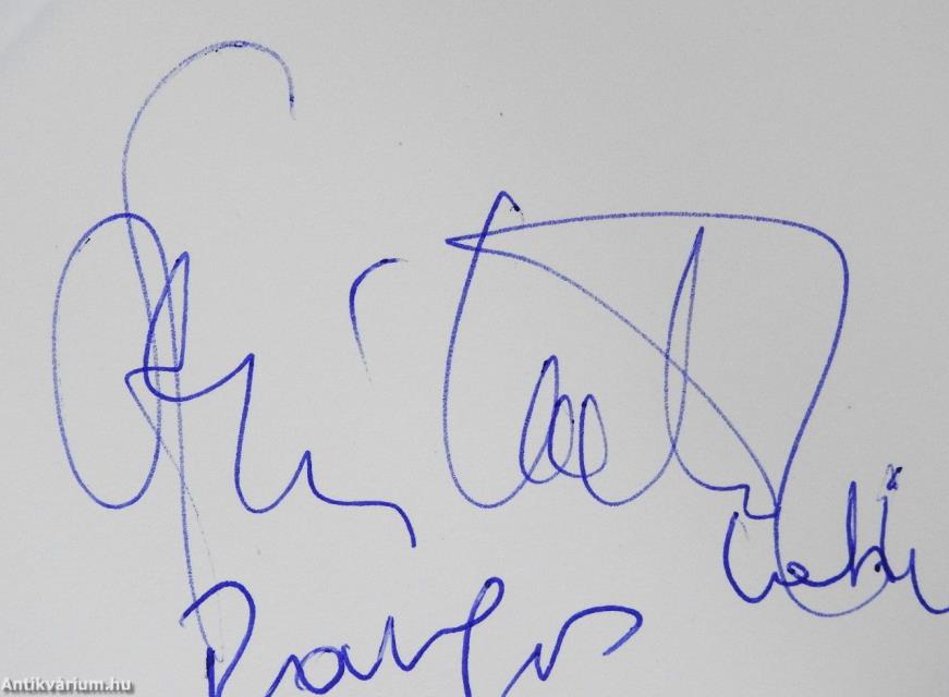 Hogy vagytok, ti régi játszótársak? (többszörösen aláírt példány)