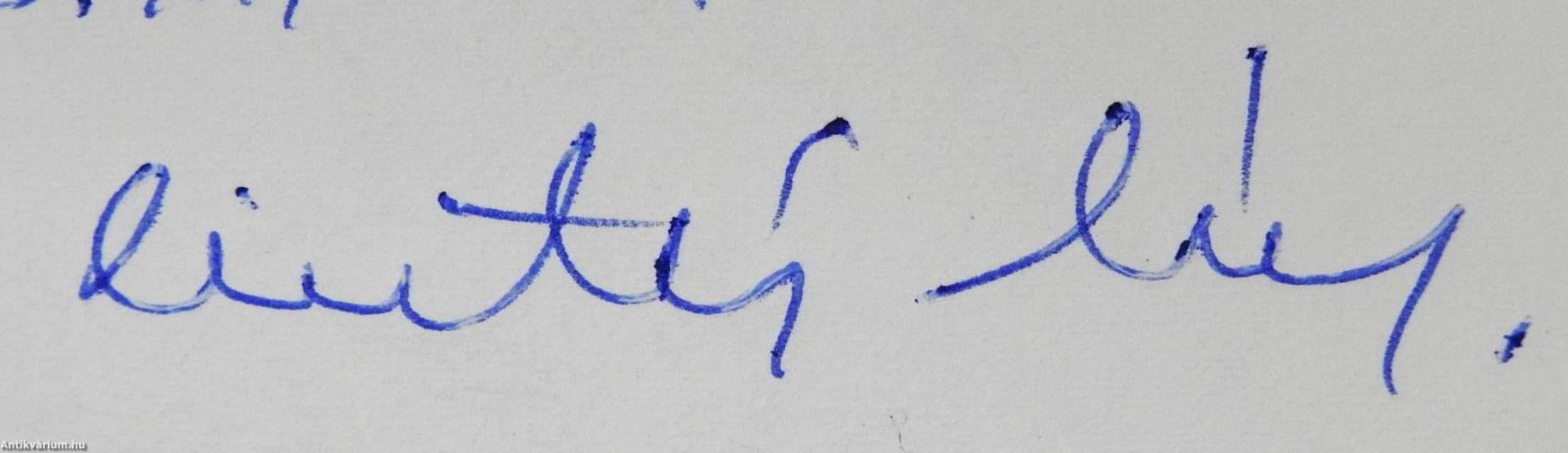 Hazahív a hűség (dedikált példány)