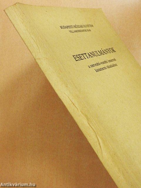 Esettanulmányok a szervezési-vezetési ismeretek kistantermi oktatásához