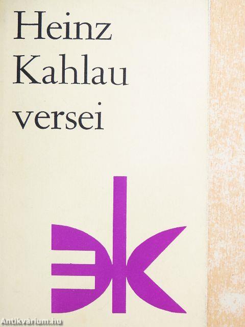 Heinz Kahlau versei