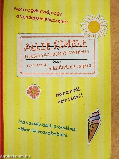 Allie Finkle szabályai kezdő tiniknek 1.