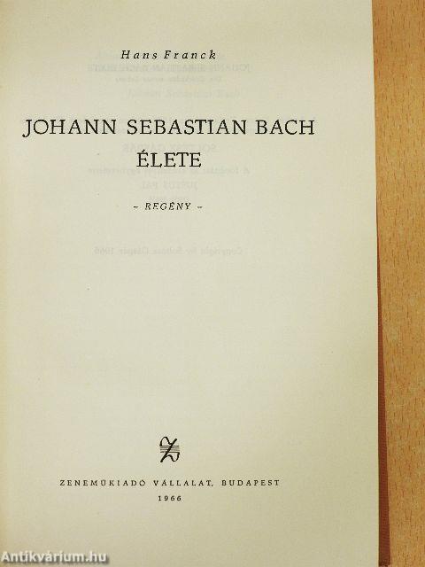 Johann Sebastian Bach élete