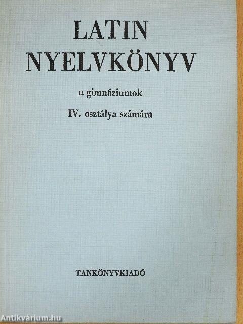 Latin nyelvkönyv