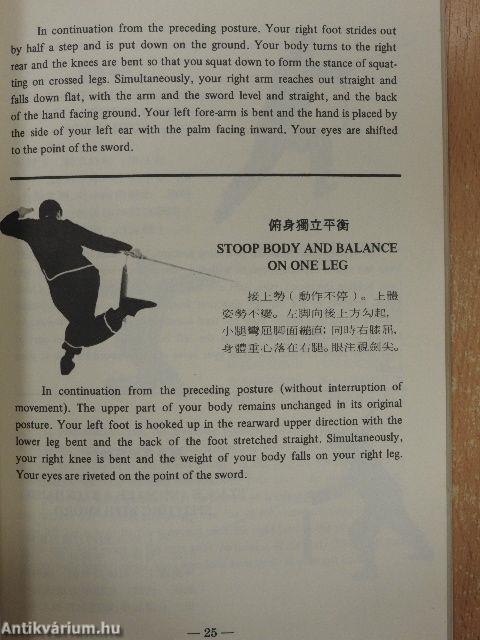 Illustrations of Thirteen Tai-Chi Sword