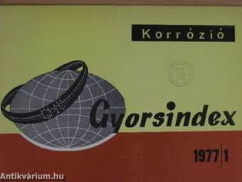 Gyorsindex-Korrózió 1977. (nem teljes évfolyam)