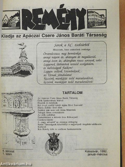 Remény 1992-1998.