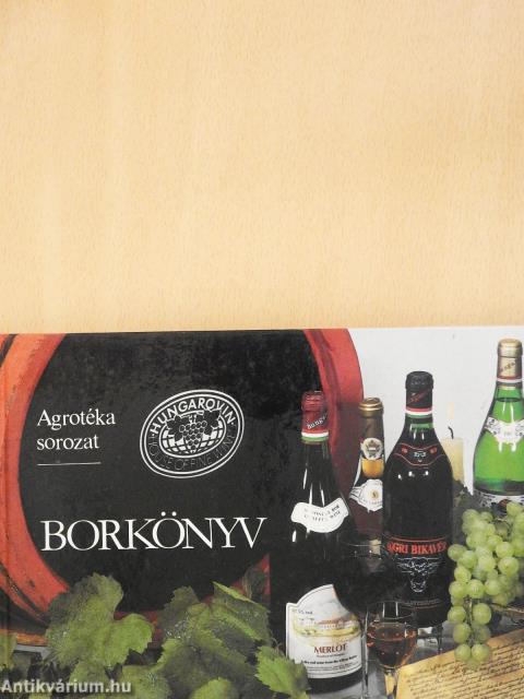 Borkönyv (kétszeresen dedikált példány)