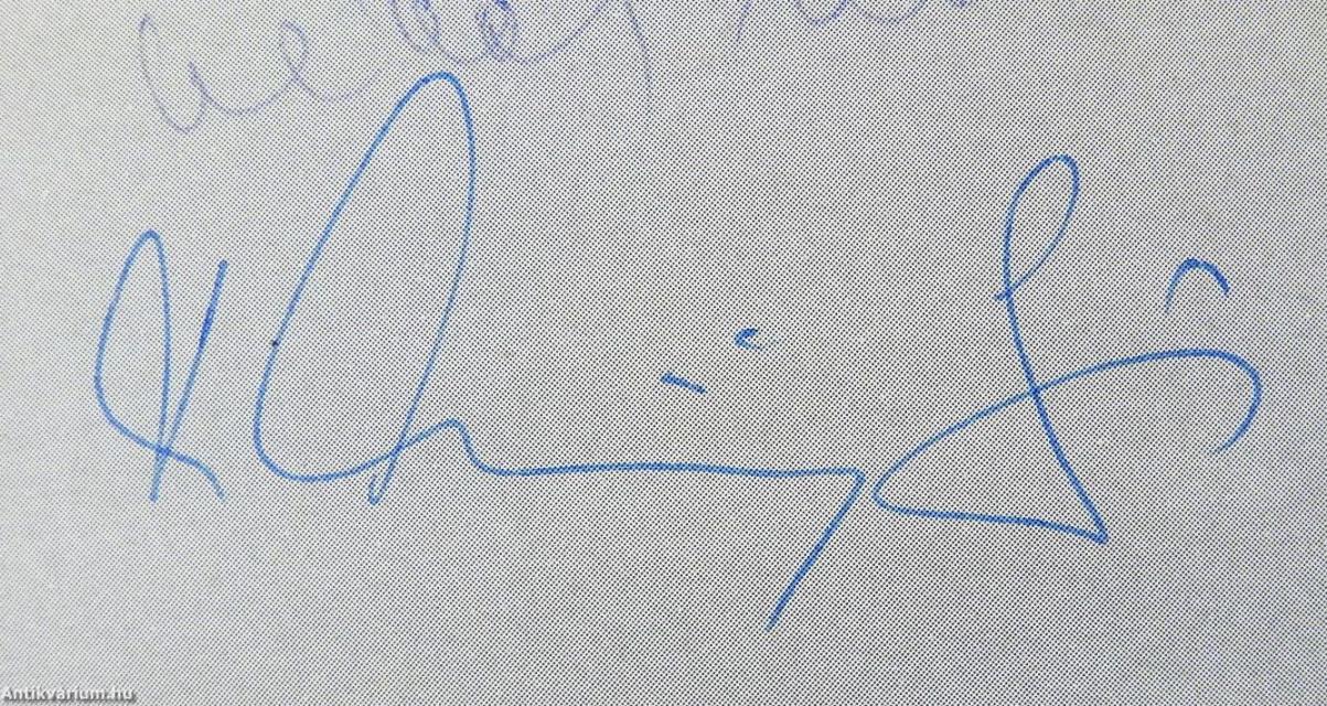 Borkönyv (kétszeresen dedikált példány)