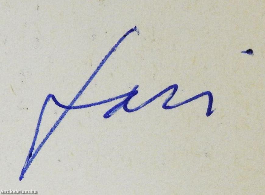 A Kiskertész (dedikált példány)