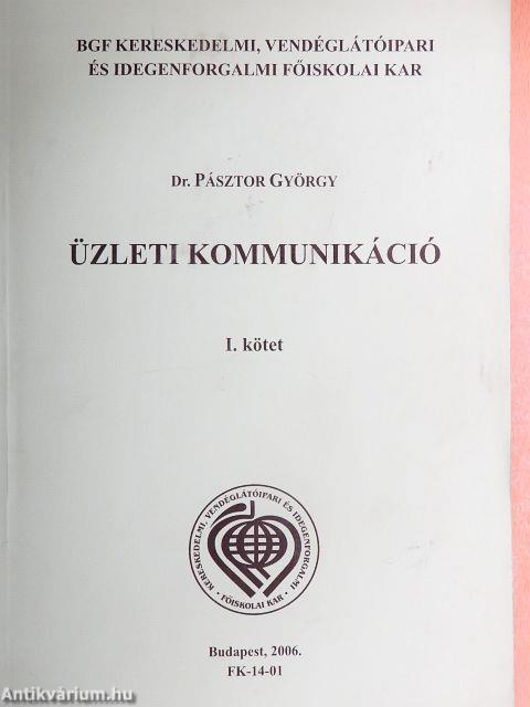 Üzleti kommunikáció I.
