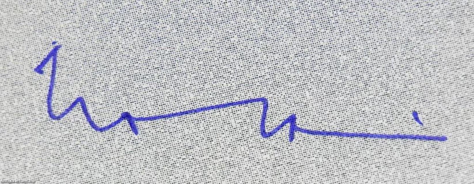 A cementipar története (többszörösen aláírt példány)