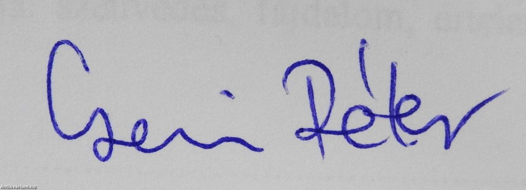 Segítségnyújtás a végeken (dedikált példány)