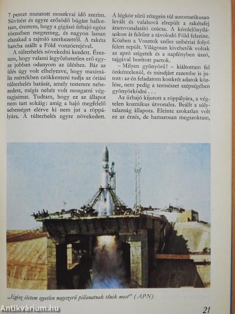 Emberek a világűrben (dedikált példány)